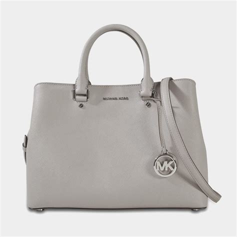 michael michael kors savannah large satchel pearl grey|Savanah Large Saffiano Leather Satchel .